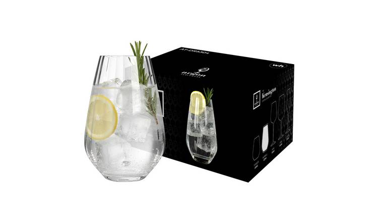 Argon Tableware Kensington Optic Crystal Highball Glasses - 620ml - Pack of 48