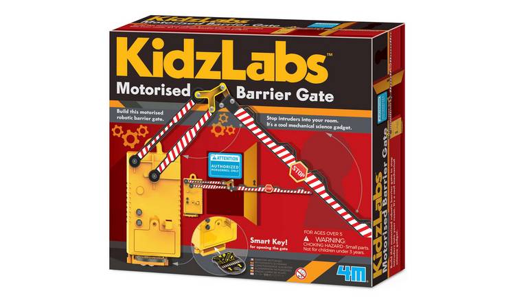 4M KidzLabs Motorised Barrier Gate - 5 Years +