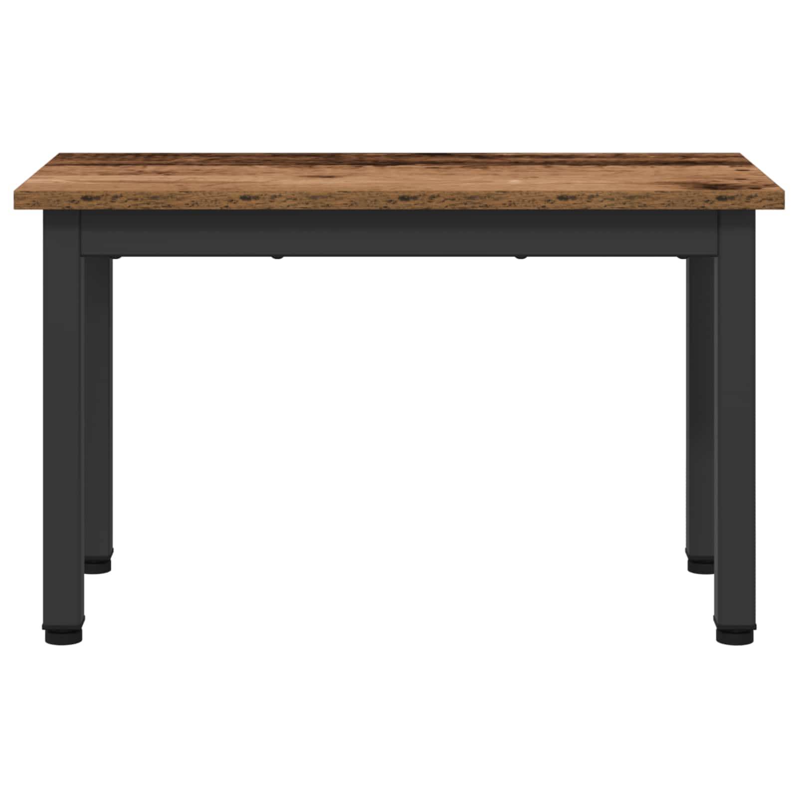 Walplus Engineered Wood Coffee Table - Old wood - 60 x 30 x 36 cm - Image 4