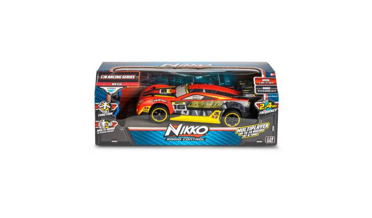 Nikko Racing Series Remote Control Car - Green - 1:16