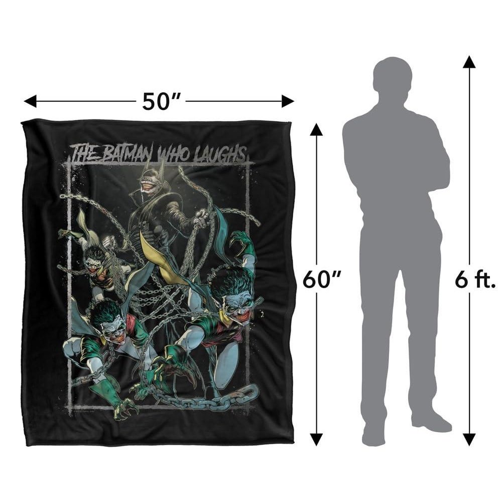 Batman Batman Who Laughs Soft Touch Blanket - 152cm x 127cm - Image 4