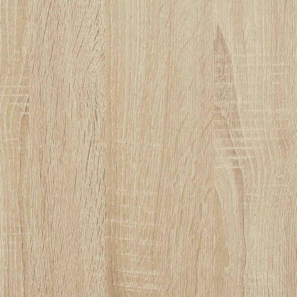 Walplus Engineered Wood Storage Headboard - Light Oak - 207.5 x 137.5 x 76.5 cm - Image 9