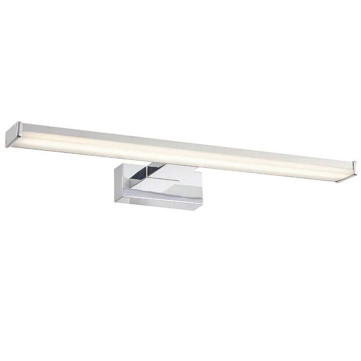 Loops Direct 8W LED Integrated Wall Light - Chrome - Image 1
