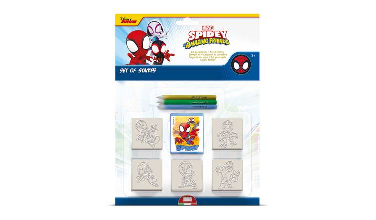 Spidey & Friends Blister Pack 5 Stamps – Kids Craft & Stationery Set