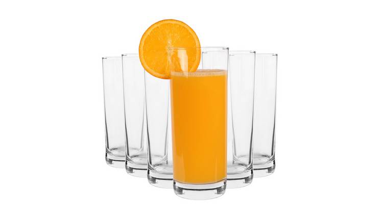 Argon Tableware Classic Highball Glasses - 360ml - Clear - Pack of 6