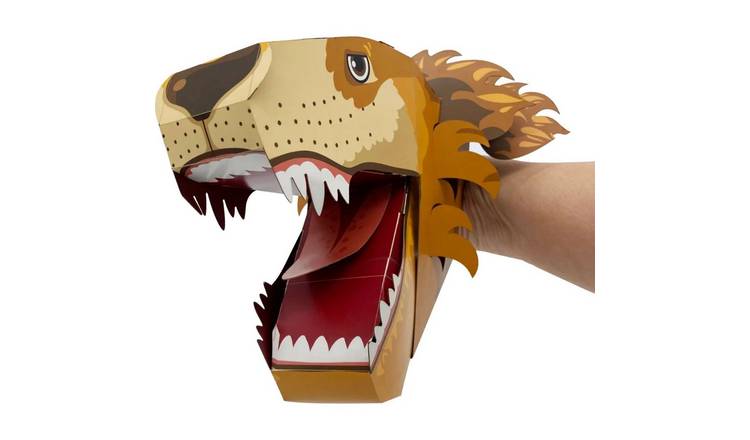 Fiesta Crafts Lion Puppet Craft Kit - 5 Years +