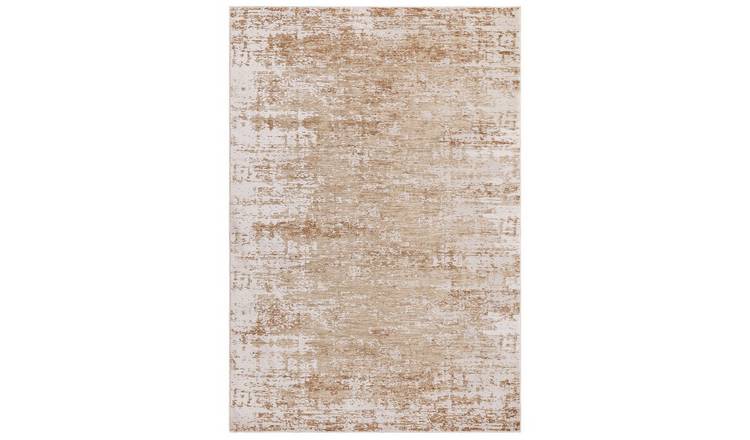 Mega Flooring Beige Modern Abstract Rug - 120 x 160cm