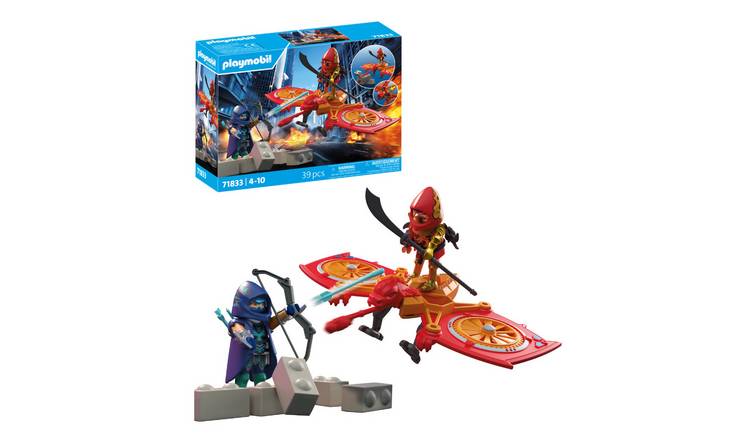Playmobil Heroes Drone Fighting Evil Ninja