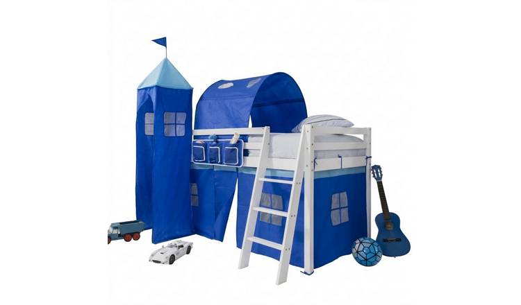 Noa & Nani Kids Play Tent Tunnel Tower & Bed Tidy Accessory Pack - Blue