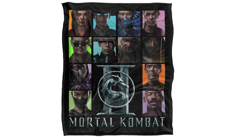 Mortal Kombat Character Square Blanket - 152cm x 127cm