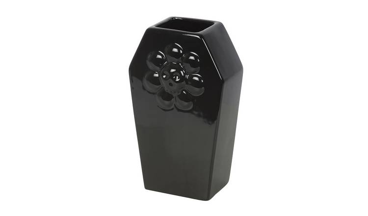 Something Different Dead Hot Days Coffin Flower Vase - Black