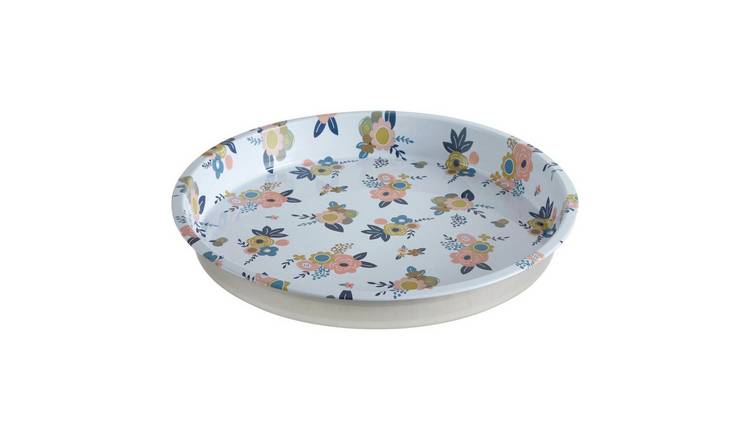 Orsina Paice Round Metal Serving Tray