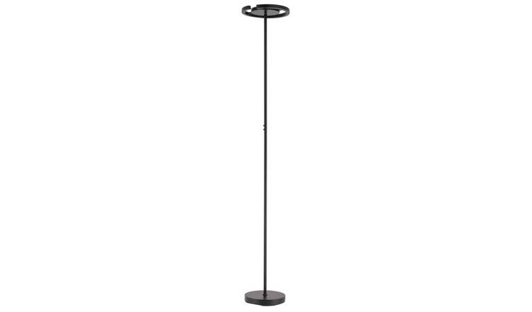 Happy Homewares RGB and CCT LED in Matte Black with Remote Floor Lamp - 30cm