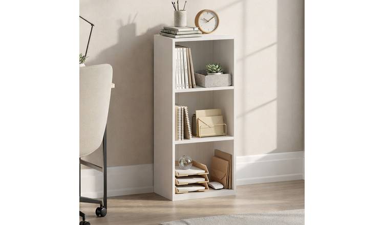 Vida Designs Oxford 3 Tier Cube Bookcase - White