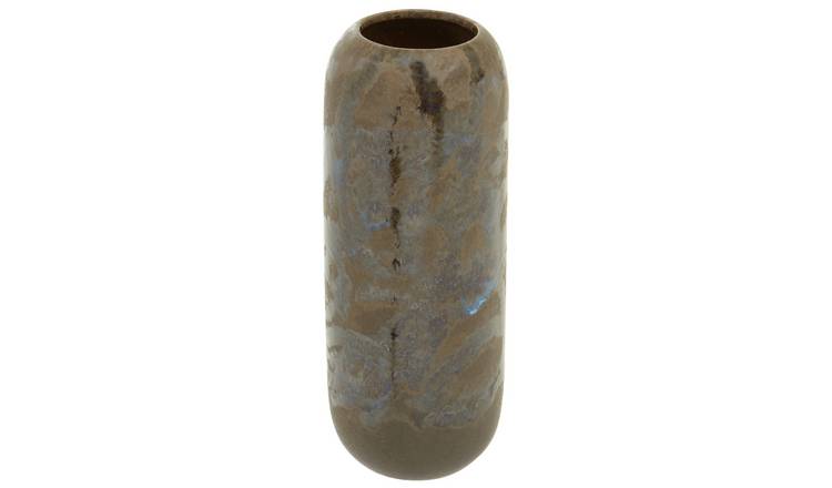 Orsina Silas Reactive Glaze Stoneware Vase – Brown