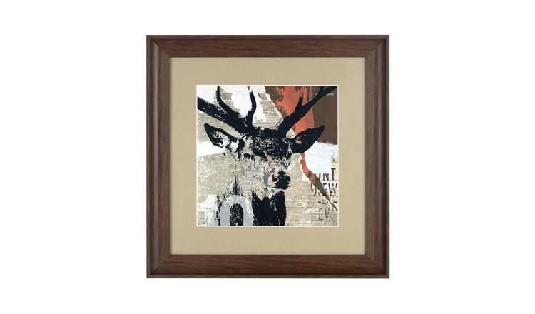 Orsina Framed Stag Head Wall Art