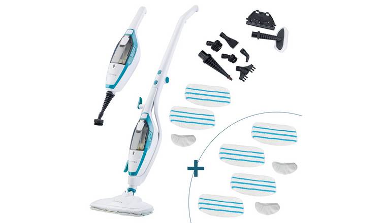 Zennox Multi-Functional Steam Mop with 9 Mop Pads