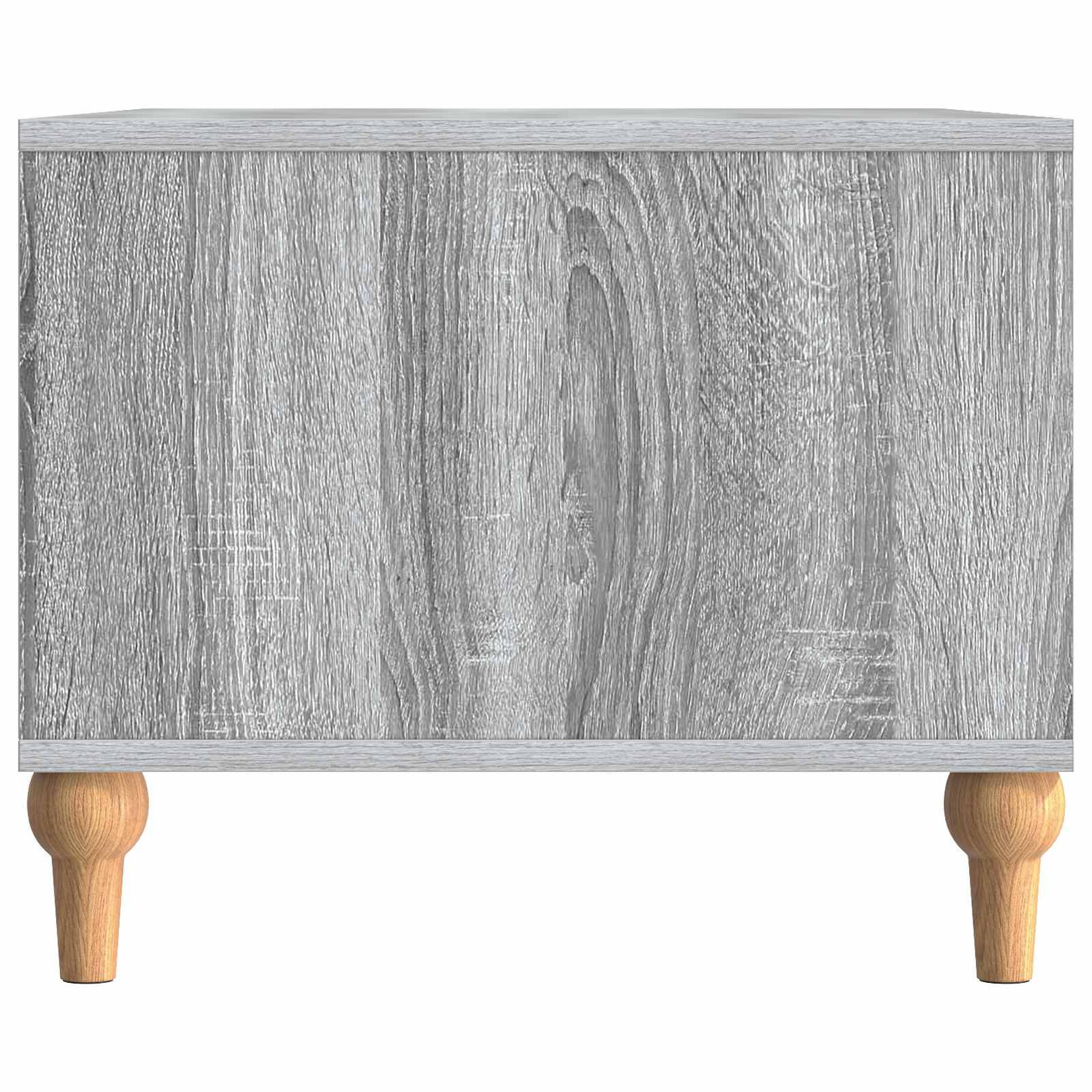 Walplus Engineered Wood Coffee Table - Grey sonoma - 90 x 50 x 40 cm - Image 5