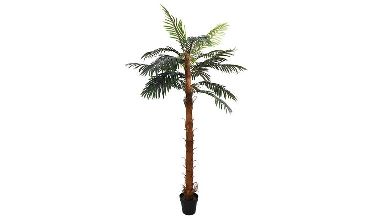 Walplus Bamboo Artificial Cocuspalm Tree - Green - 70 x 20 x 200 cm
