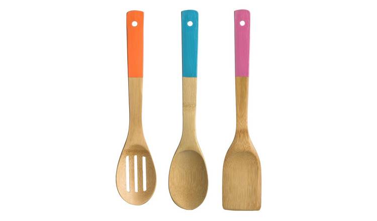 Orsina Aleki 3 Piece Bamboo Kitchen Utensil Set – Assorted