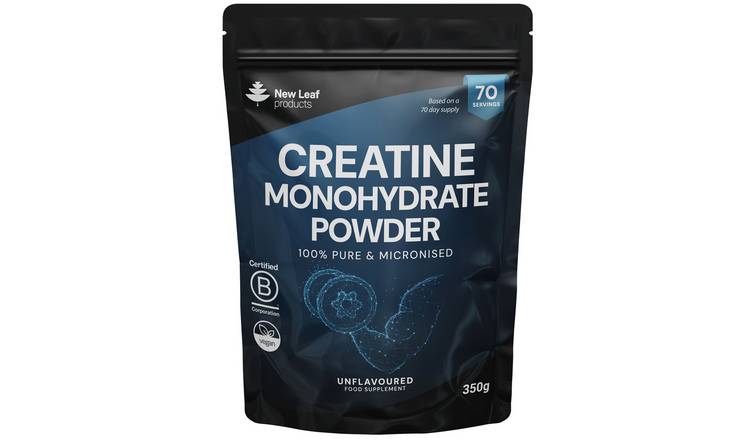 New Leaf Creatine Micronized Monohydrate Powder - 350g