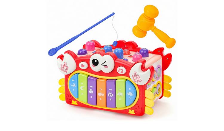 deAO Crab Activity Cube -Red