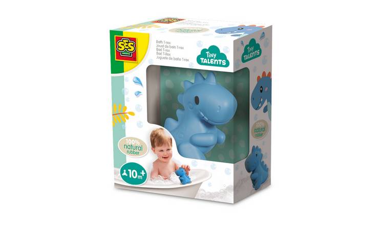 SES Creative Rubber Dinosaur T-Rex Kids Bath Toy