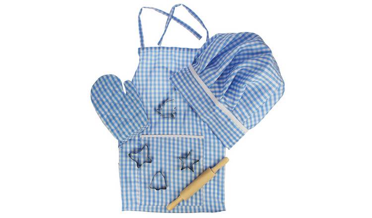 Bigjigs Toys Chef's Set - Blue - 3 Years +