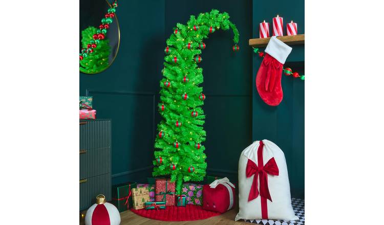 OHS 6ft 350 Tips Artificial Novelty Christmas Tree - Green