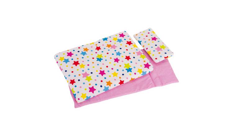 Goki 3 Piece Bedding Set for Dolls House - Stars
