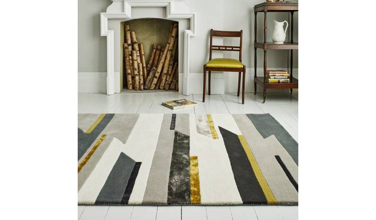 Mega Flooring Multi Handmade Abstract Rug - 120 x 170cm