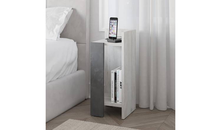 Decortie ElosRight Module Bedside Table - Cream