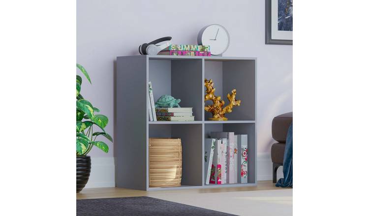 Vida Designs Durham 2x2 Cube Storage Unit - Grey