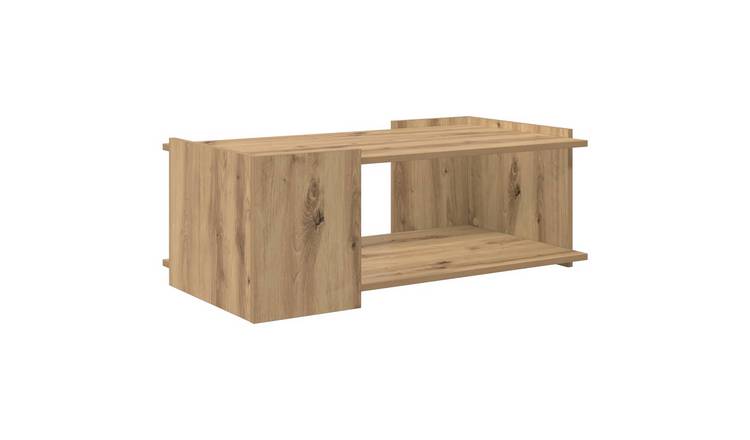 Walplus Engineered Wood Coffee Table - Oak - 90 x 50 x 33 cm