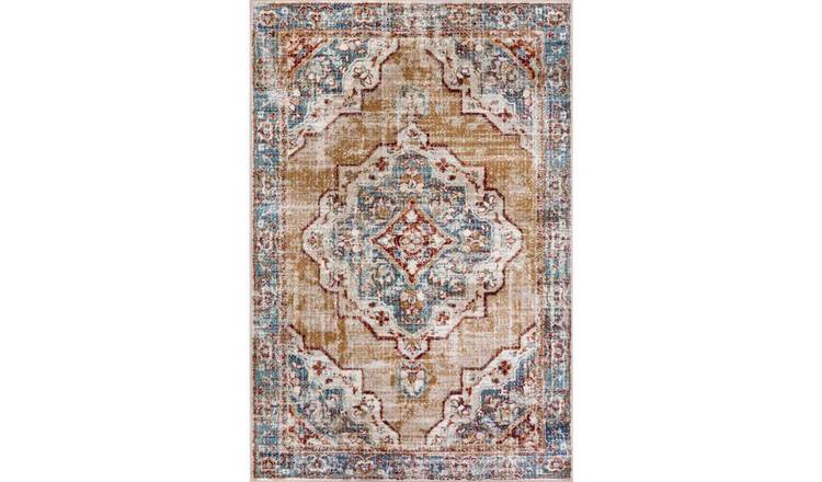 Hanse Home Multicoloured Polka Dot Strozzi Oriental Bordered Rug - 160 x 235cm