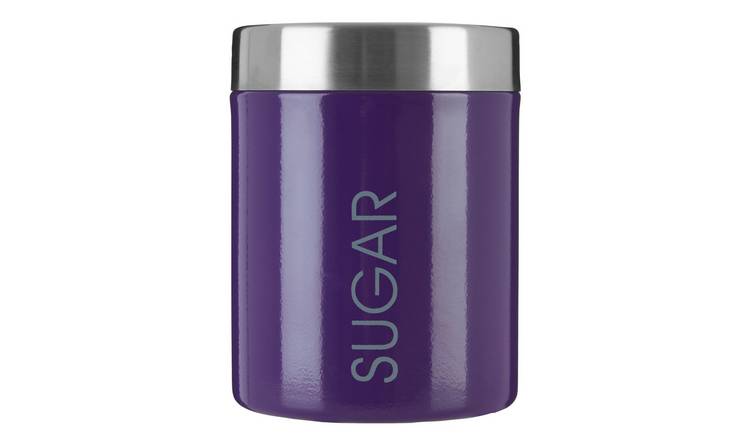 Orsina Liberty Enamel Sugar Canister – Purple