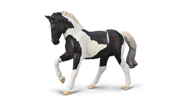 CollectA Warmblood Stallion - Black Tobiano - 3 Years +
