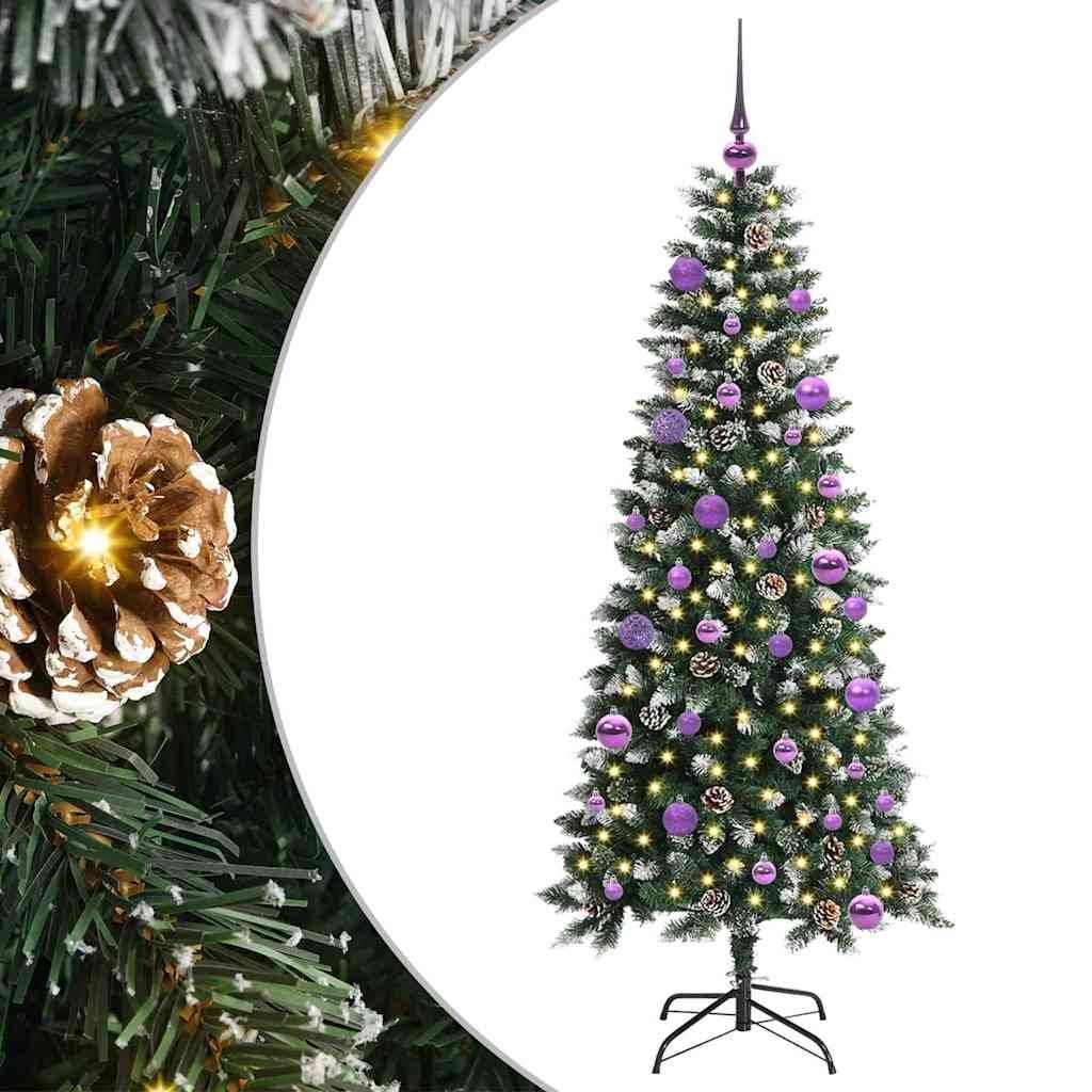 Walplus 150 Warm LED Lights Artificial Christmas Tree - Green - 150 cm - Image 2