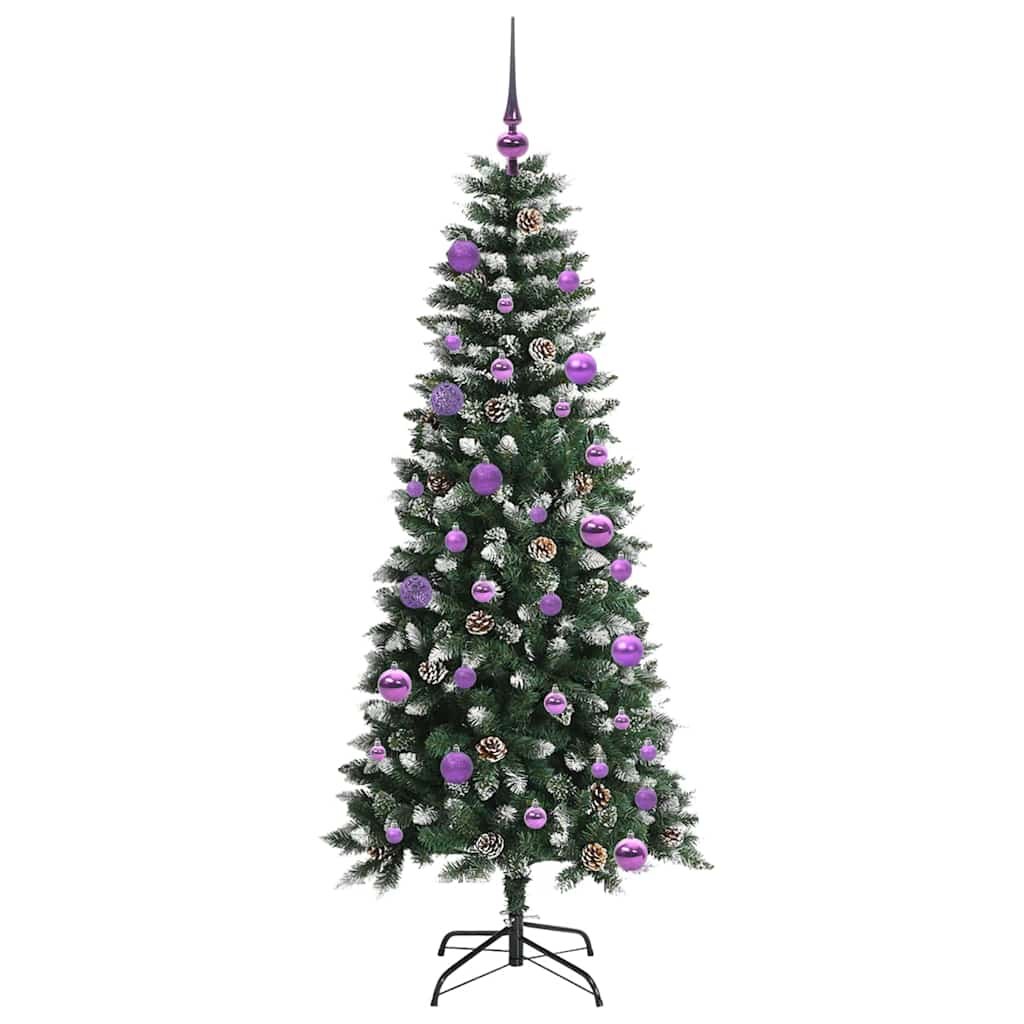 Walplus 150 Warm LED Lights Artificial Christmas Tree - Green - 150 cm - Image 4