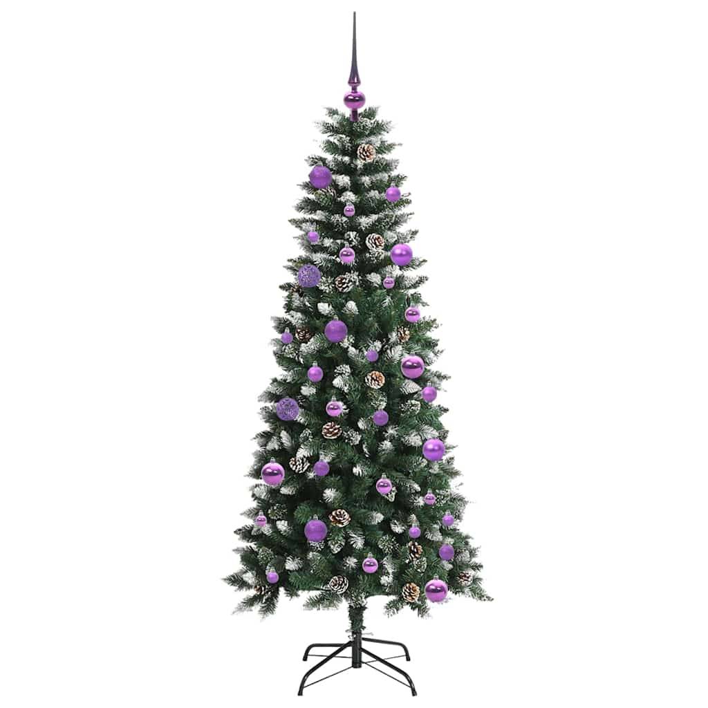 Walplus 150 Warm LED Lights Artificial Christmas Tree - Green - 150 cm - Image 4
