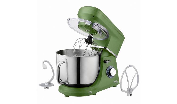 Cooks Professional 7L Stand Mixer with 6 Speeds - Green/Silver