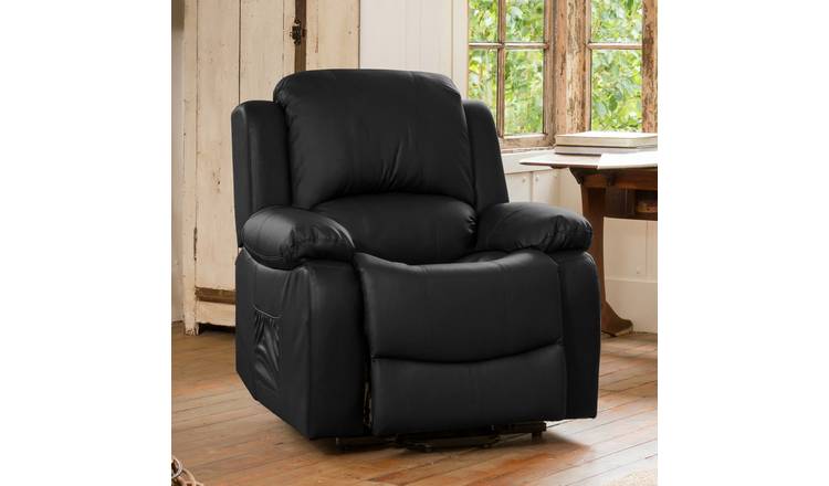 Artemis Home Glendale Manual Recliner Armchair - Black