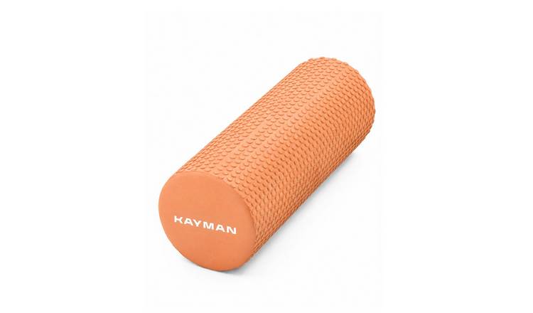 Kayman Orange Sports Self Massage Foam Roller - 45 x 15cm