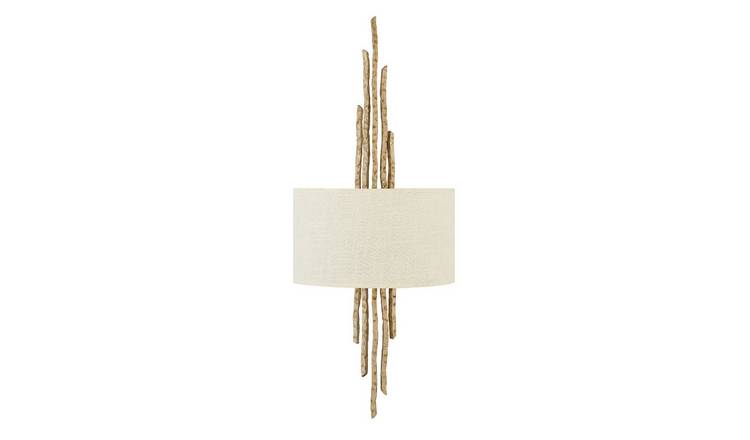 Elstead Spyre 2 Arm Wall Light - Gold
