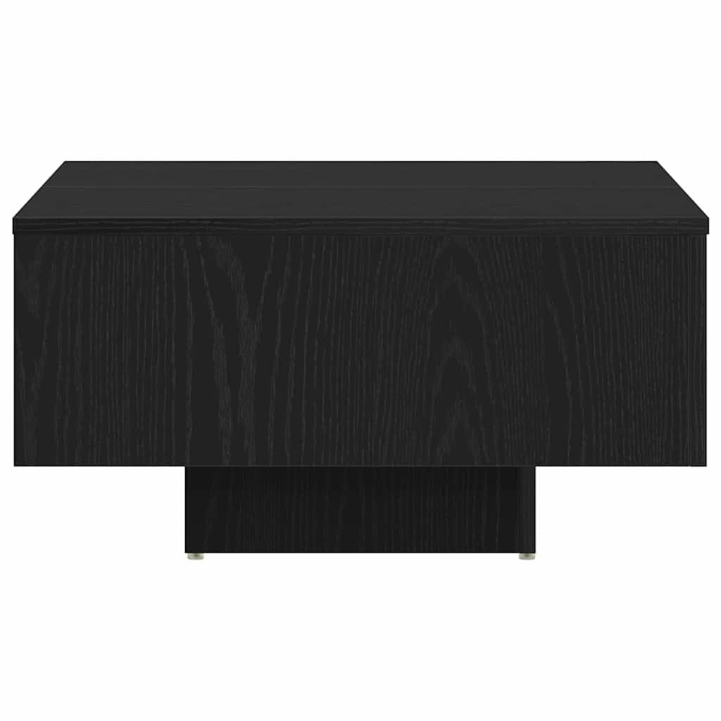Walplus Engineered Wood Coffee Table - Dark Oak - 60 x 60 x 31.5 cm - Image 4