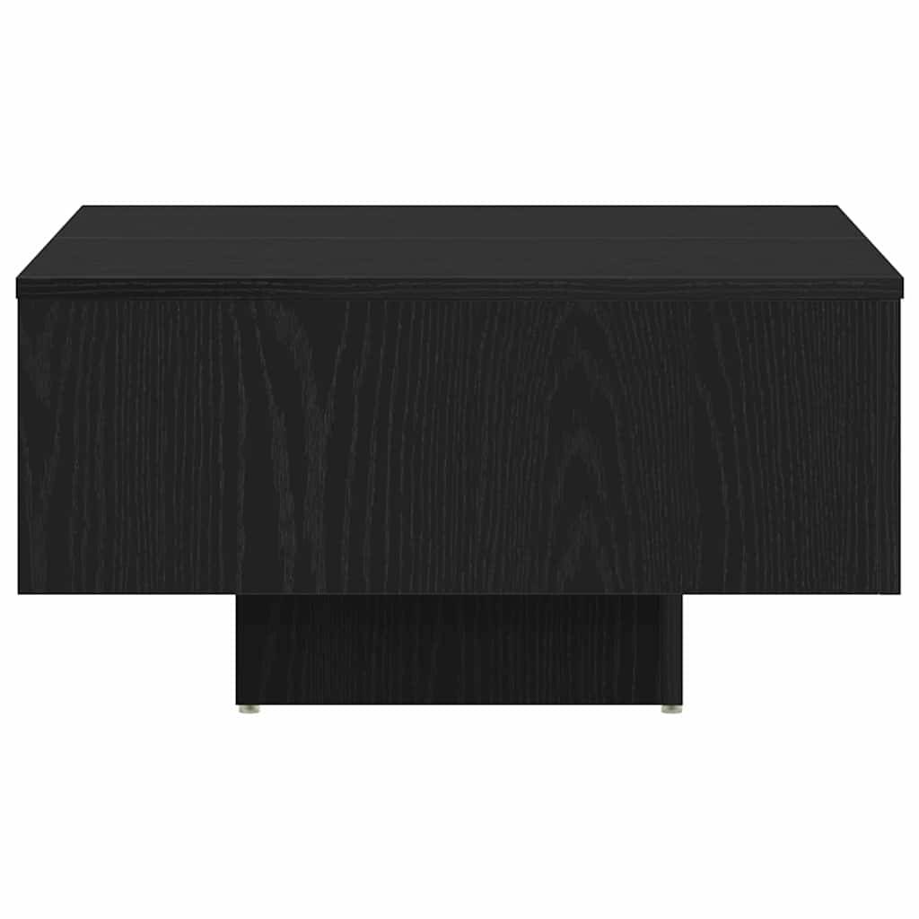 Walplus Engineered Wood Coffee Table - Dark Oak - 60 x 60 x 31.5 cm - Image 4