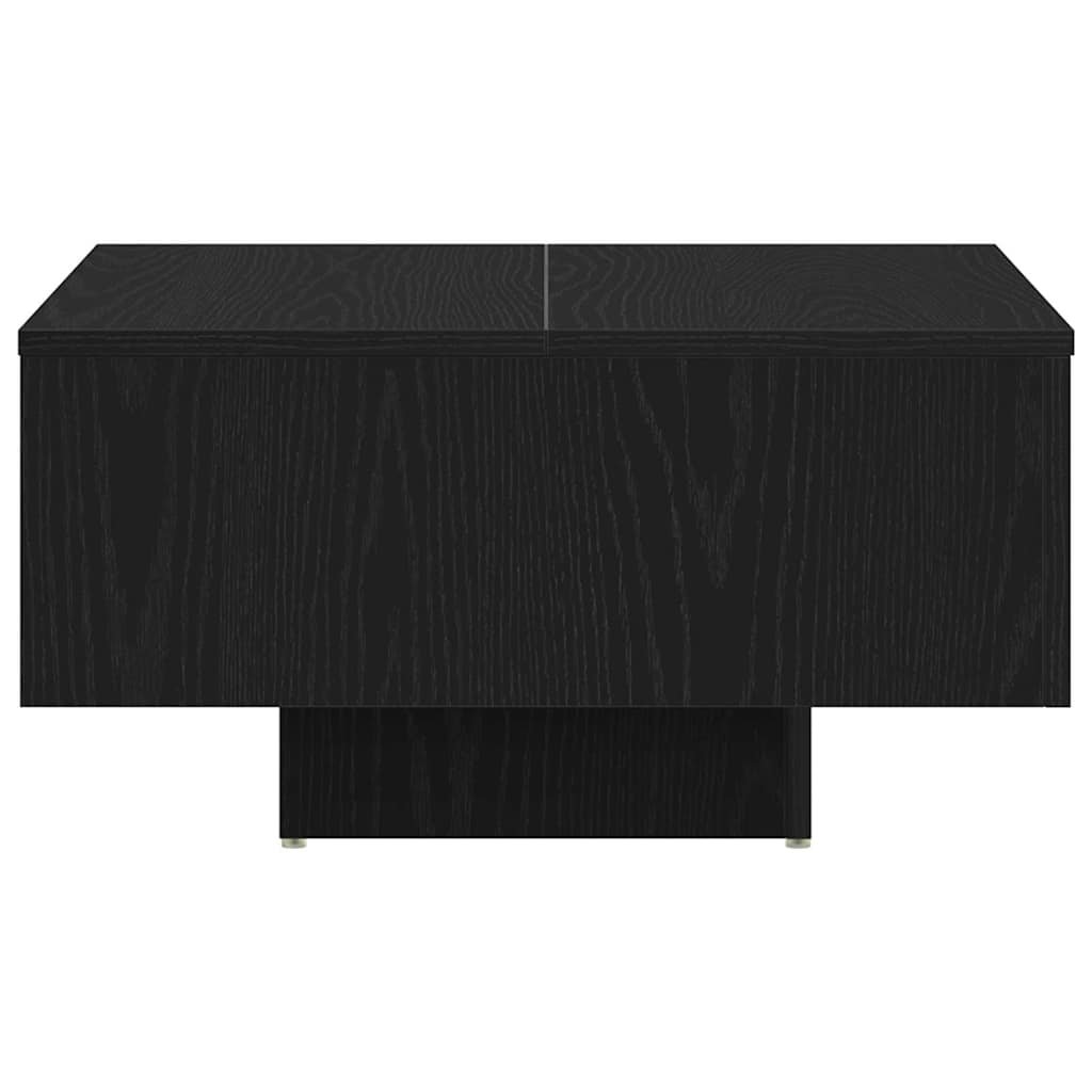 Walplus Engineered Wood Coffee Table - Dark Oak - 60 x 60 x 31.5 cm - Image 5