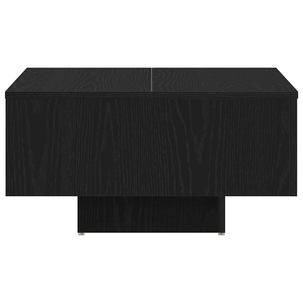 Walplus Engineered Wood Coffee Table - Dark Oak - 60 x 60 x 31.5 cm - Image 5