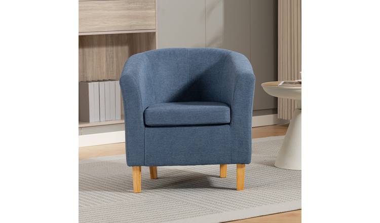 Artemis Home Millie Fabric Accent Chair - Light Blue