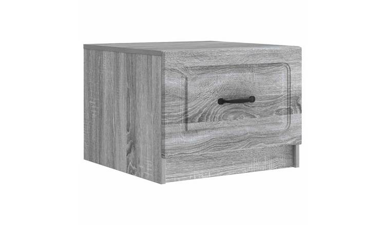 Walplus Engineered Wood Coffee Table - Grey sonoma - 49 x 50 x 37 cm